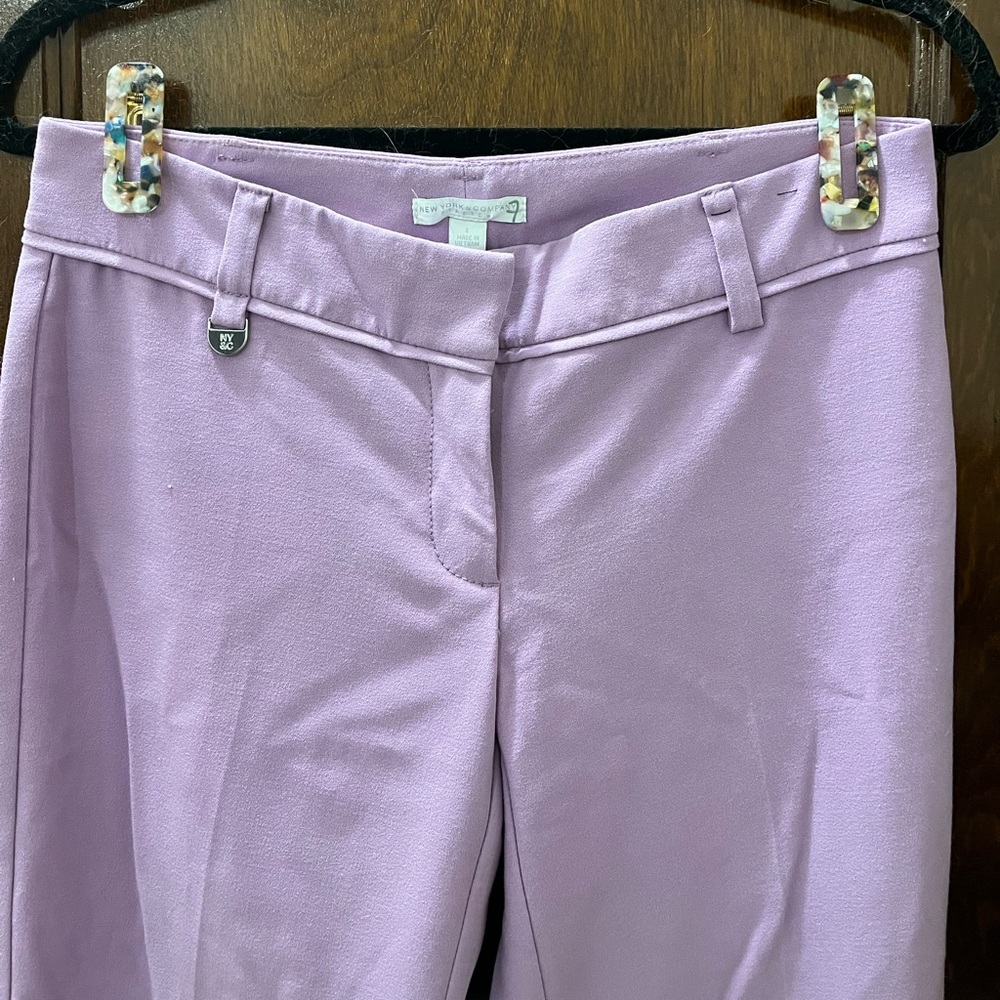 New York & Company Light Purple Slacks